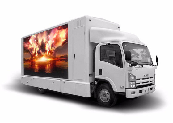Esposizione di LED del camion del cellulare di IP54 P10mm 960*960mm per la pubblicità mobile