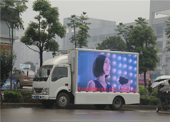 alta risoluzione mobile di colore pieno dell'esposizione di LED del camion di 8000cd/m2 3000Hz