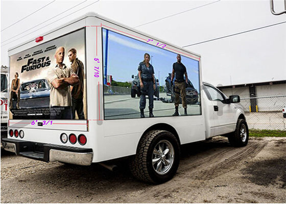 Il camion mobile LED di 2R1G1B 16mm visualizza il modulo di 256*128mm per gli eventi